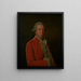 Pieter van den Santheuvel - Benjamin Samuel Bolomey — inramlat konstverk på väggen