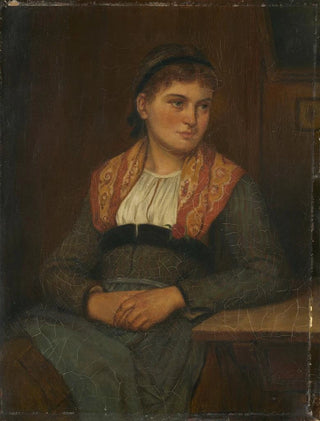 Benjamin Vautier - Peasant Girl.webp