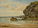 Falaises cornouaillaises à Newquay - Benjamin Williams Leader — vy av konstverket