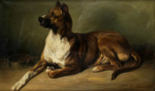 Benno Adam - Portrt eines Hundes.webp