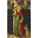 Saint Ursula med två änglar och donator - Benozzo Gozzoli — vy av konstverket
