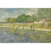 Reproduktion av målningen Berge de la Seine - Vincent van Gogh