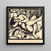 Reproduktion av målningen Bergère endormie Schlafende Hirtin - Franz Marc