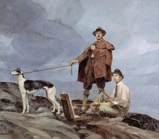 Bernard Boutet de Monvel - Dunoyer de Segonzac et Boussingault peignant.webp