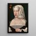 Marguerite d'Autriche - Bernard van Orley — inramlat konstverk på väggen