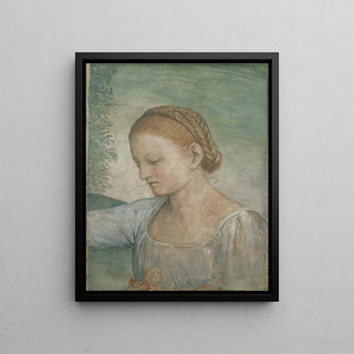 Bernardino Luini - Head of a Girl.webp