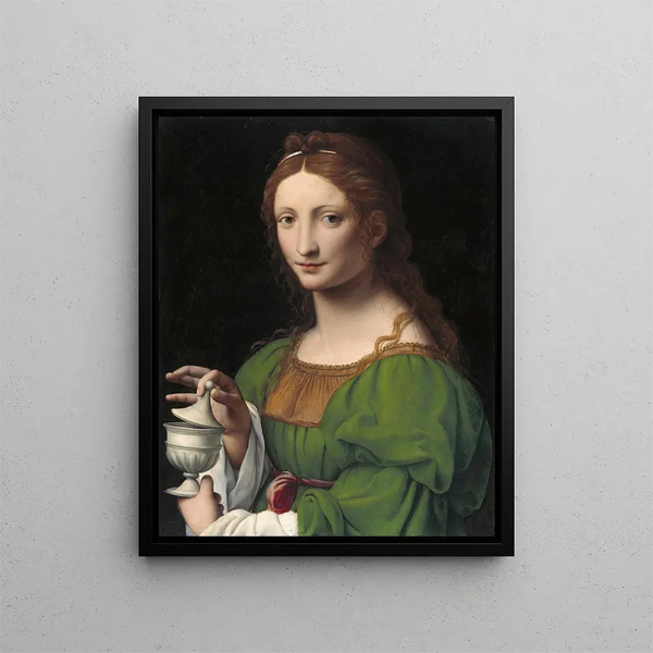 La Madeleine - Bernardino Luini — inramlat konstverk på väggen