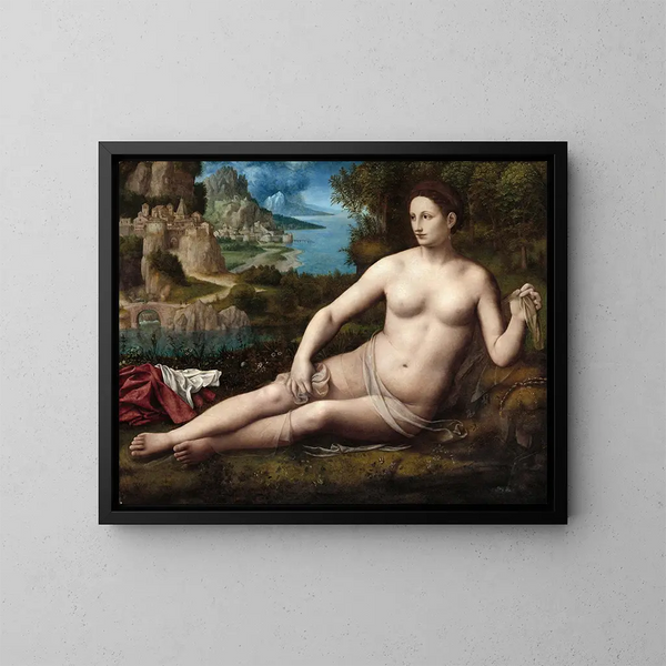 Venus - Bernardino Luini — inramlat konstverk på väggen