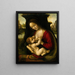 Vierge à l'Enfant - Bernardino dei Conti — inramlat konstverk på väggen
