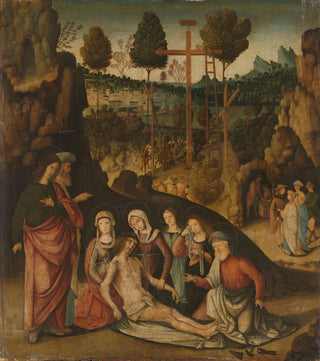 Bernardino di Bosio Zaganelli - Lamentation of Christ.webp