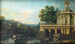 Caprice architectural avec un palais - Bernardo Bellotto — vy av konstverket