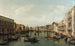 Vue du Grand Canal avec les palais Foscari et Moro Lin - Bernardo Bellotto — vy av konstverket