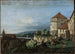 Vue de Pirna en Saxe - Bernardo Bellotto — vy av konstverket