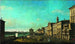 Vue de la Via di Ripetta à Rome - Bernardo Bellotto — vy av konstverket