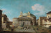 Vue du Panthéon, Rome - Bernardo Canal — vy av konstverket