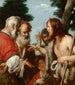 Le sermon de saint Jean-Baptiste - Bernardo Strozzi — vy av konstverket