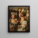 Vanité - Bernardo Strozzi — inramlat konstverk på väggen