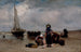 Bord de mer - Bernardus Johannes Blommers — vy av konstverket