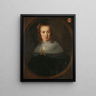 Bernardus Swaerdecroon - Portrait of Digna de Maets First Wife of Franois Leydecker.webp