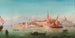 Vue de Venise - Bernhard Fiedler — vy av konstverket