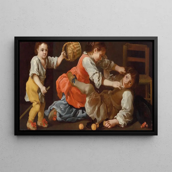 Bernhard Keil - Bickering children.webp