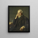 Albert Mrat 1840-1909 - Bernhard Störmann — inramlat konstverk på väggen