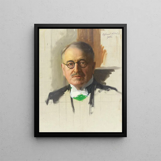 Bernhard sterman - Sketch Lieutenant Artur Bckstrm.webp