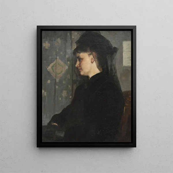 Bertha Wegmann - Woman in Black.webp