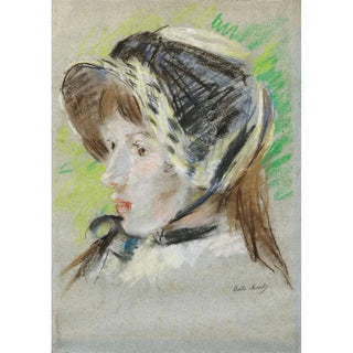 Berthe Morisot - Jeanne Pontillon La Capeline.webp