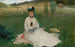 Läsning - Berthe Morisot — vy av konstverket