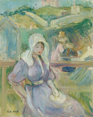 Berthe Morisot - Sur La Plage Portrieux.webp
