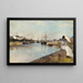 Le Port de Lorient - Berthe Morisot — inramlat konstverk på väggen