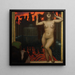 Bethsabée - Franz von Stuck — inramlat konstverk på väggen