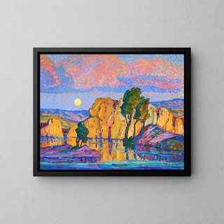 Birger Sandzn - Late Moon Rising Wild Horse Creek.webp