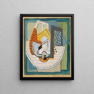 Blanche Lazzell - Untitled Green Still Life.webp