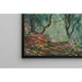Reproduktion av målningen av olivträd i Moreno-trädgården - Claude Monet