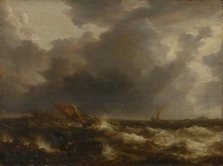 Bonaventura Peeters the Elder - Stormy Sea.webp