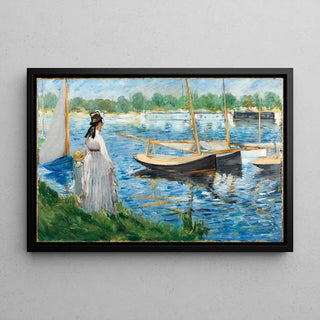 Seines stränder i Argenteuil - Edouard Manet