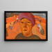 Paysanne Russe - Boris Grigoriev — inramlat konstverk på väggen