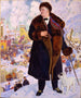 porträtt av Fiodor Chaliapine - Boris Kustodiev — vy av konstverket