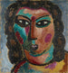 Boucles brunes - Alexej von Jawlensky — vy av konstverket
