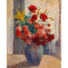Reproduktion av målningen Blomsterbukett i vas - Maximilien Luce