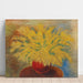 Reproduktion av målningen Bouquet de Mimosas au Pot Rouge - Moïse Kisling