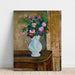 Reproduktion av målningen Bouquet de Roses, Blåklint och Ormbunkar - Suzanne Valadon