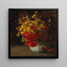 Bouquet de fleurs des bois, coquelicots et marguerites jaunes dans un vase - Olga Wisinger-Florian — väggpresentation av konstverket