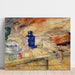Reproduktion av målningen Bouteilles bleues et poulet - James Ensor
