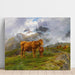 Reproduktion av målningen av Highland-kreatur - Rosa Bonheur