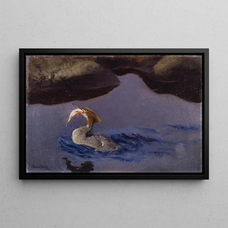 Bruno Liljefors - Female Merganser.webp