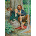 Reproduktion av målningen Le Gaberlunzie Man - Byam Shaw