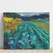 Reproduktion av målningen Kålfält - Edvard Munch